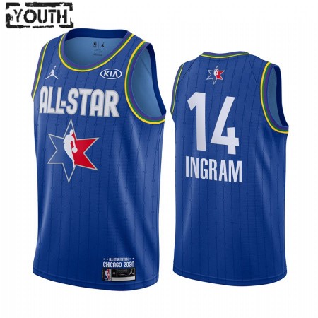 Barn New Orleans Pelicans Tröja Brandon Ingram 14 2020 All-Star Jordan Brand Blå Swingman